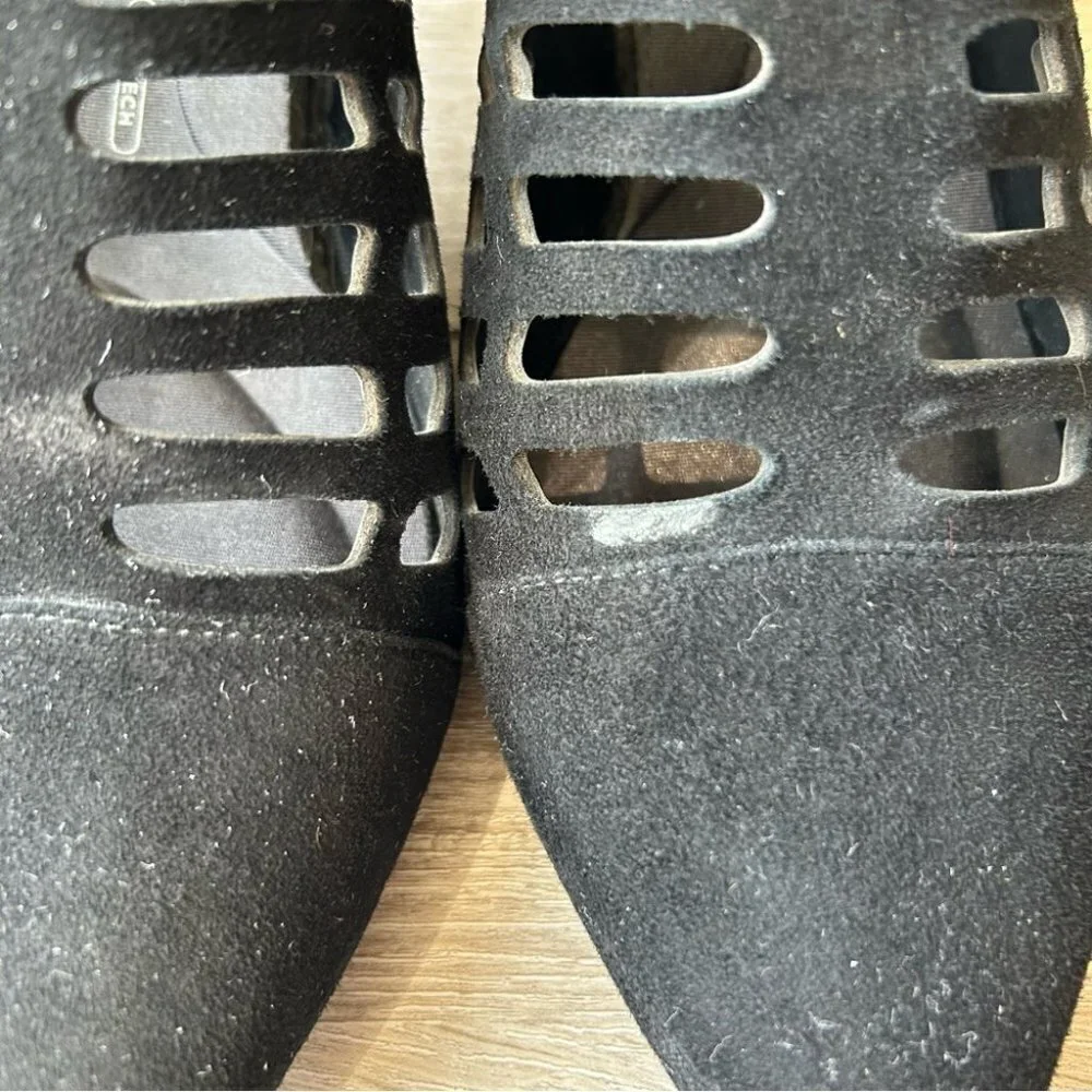 Rockport Black Cutout Kalila Suede Bootie - Picture 16 of 16